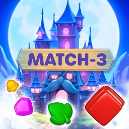 Spooky Suites: Match-3 Game simgesi