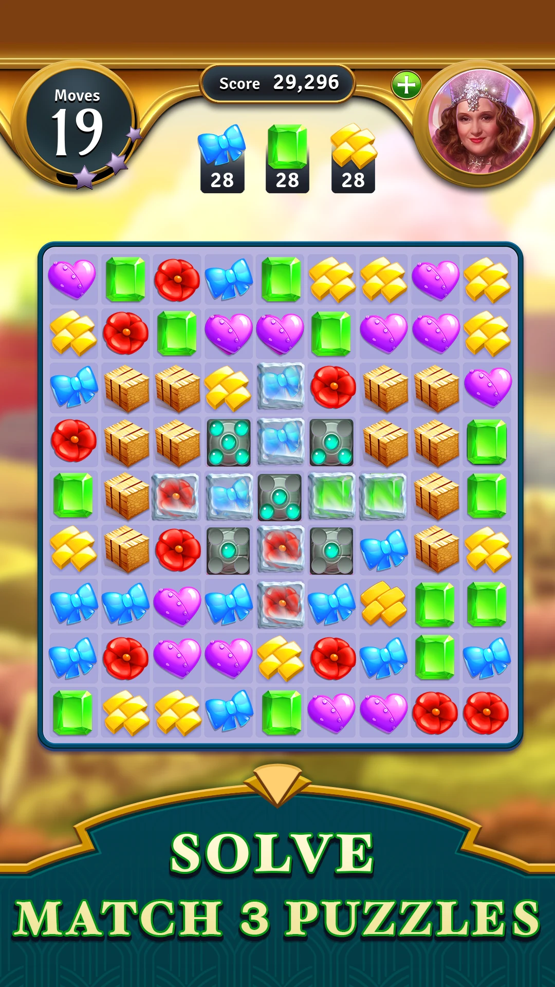The Wizard of Oz Magic Match 3 screenshot