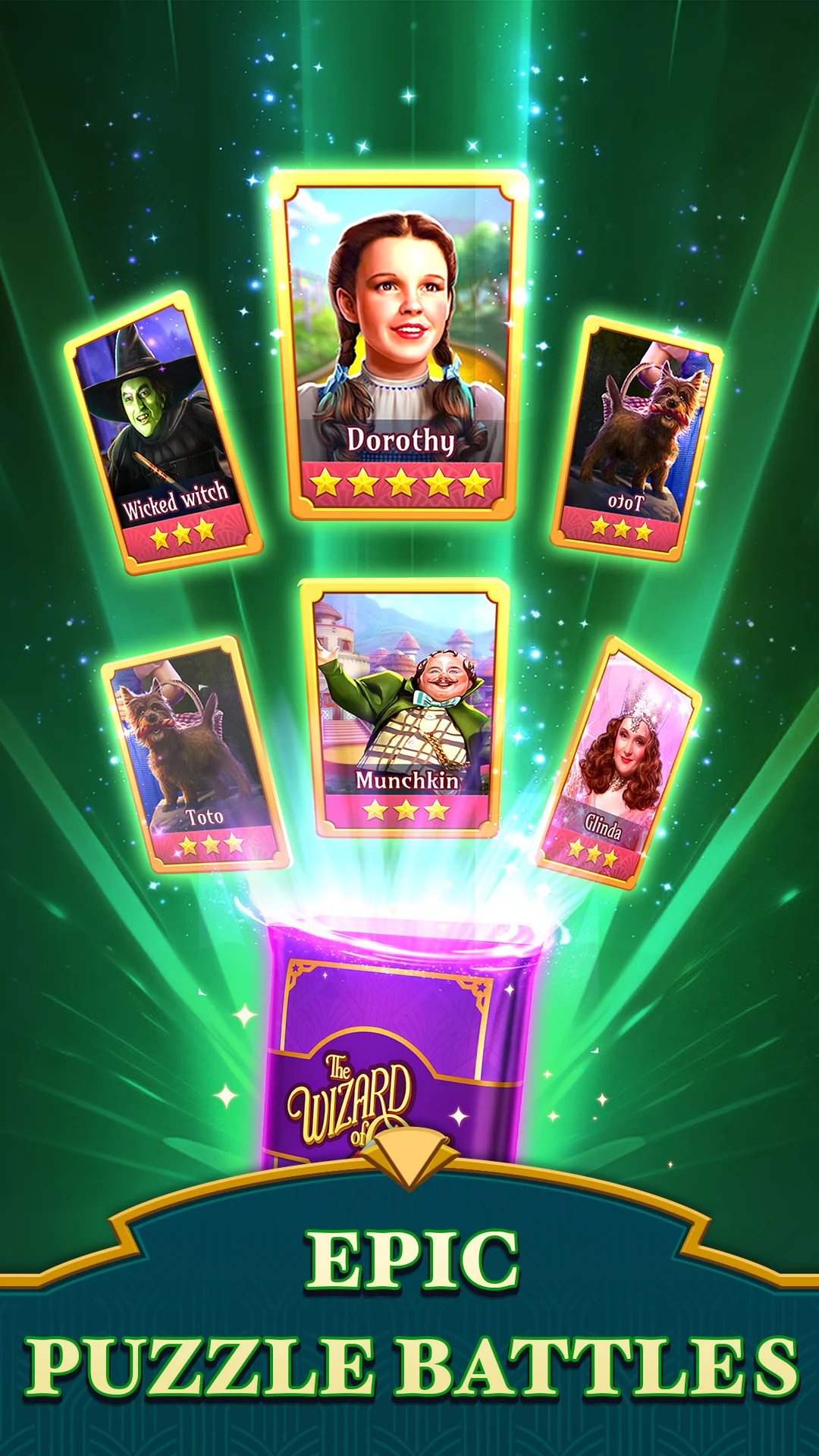 The Wizard of Oz Magic Match 3 screenshot
