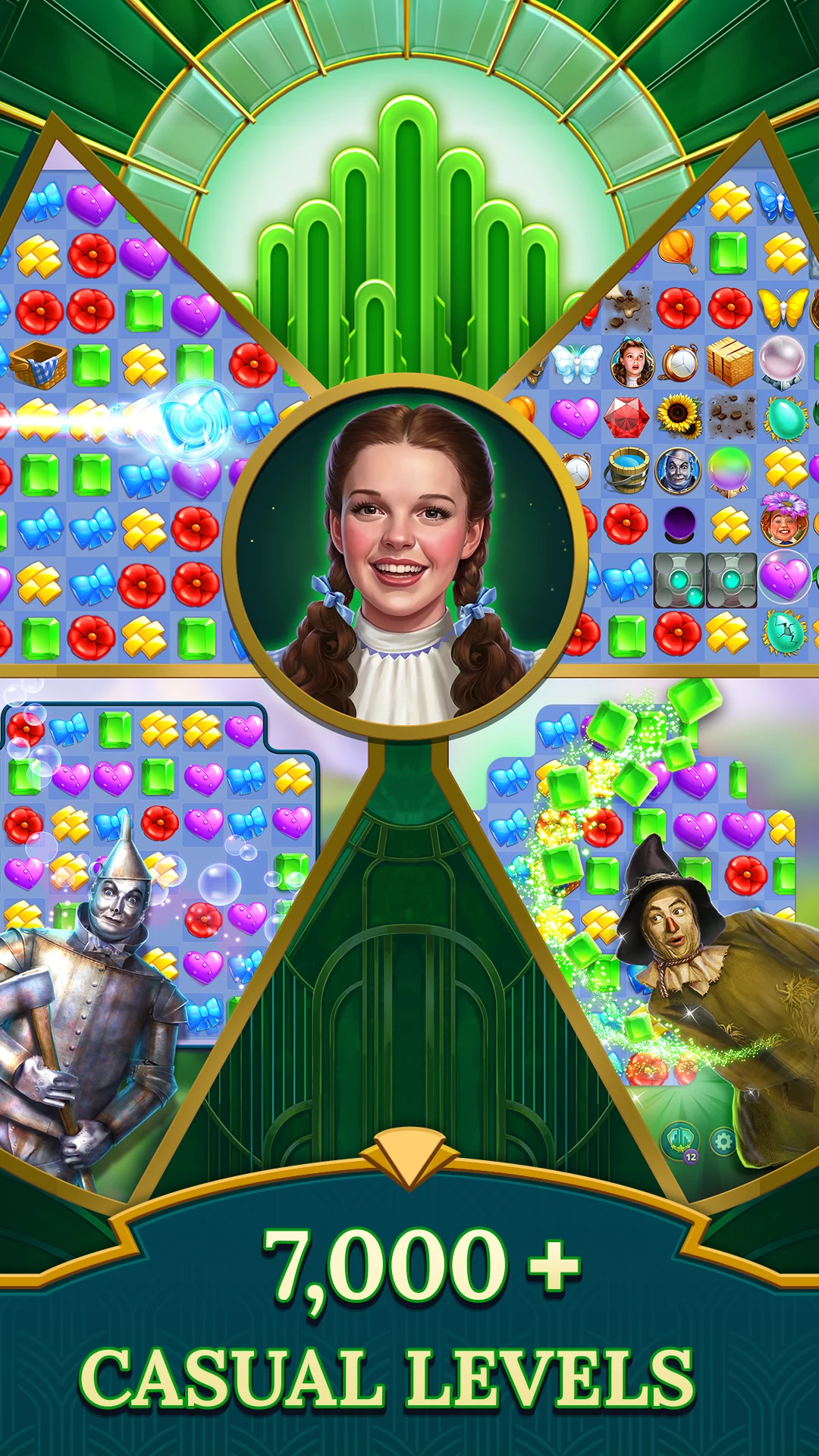 The Wizard of Oz Magic Match 3 screenshot