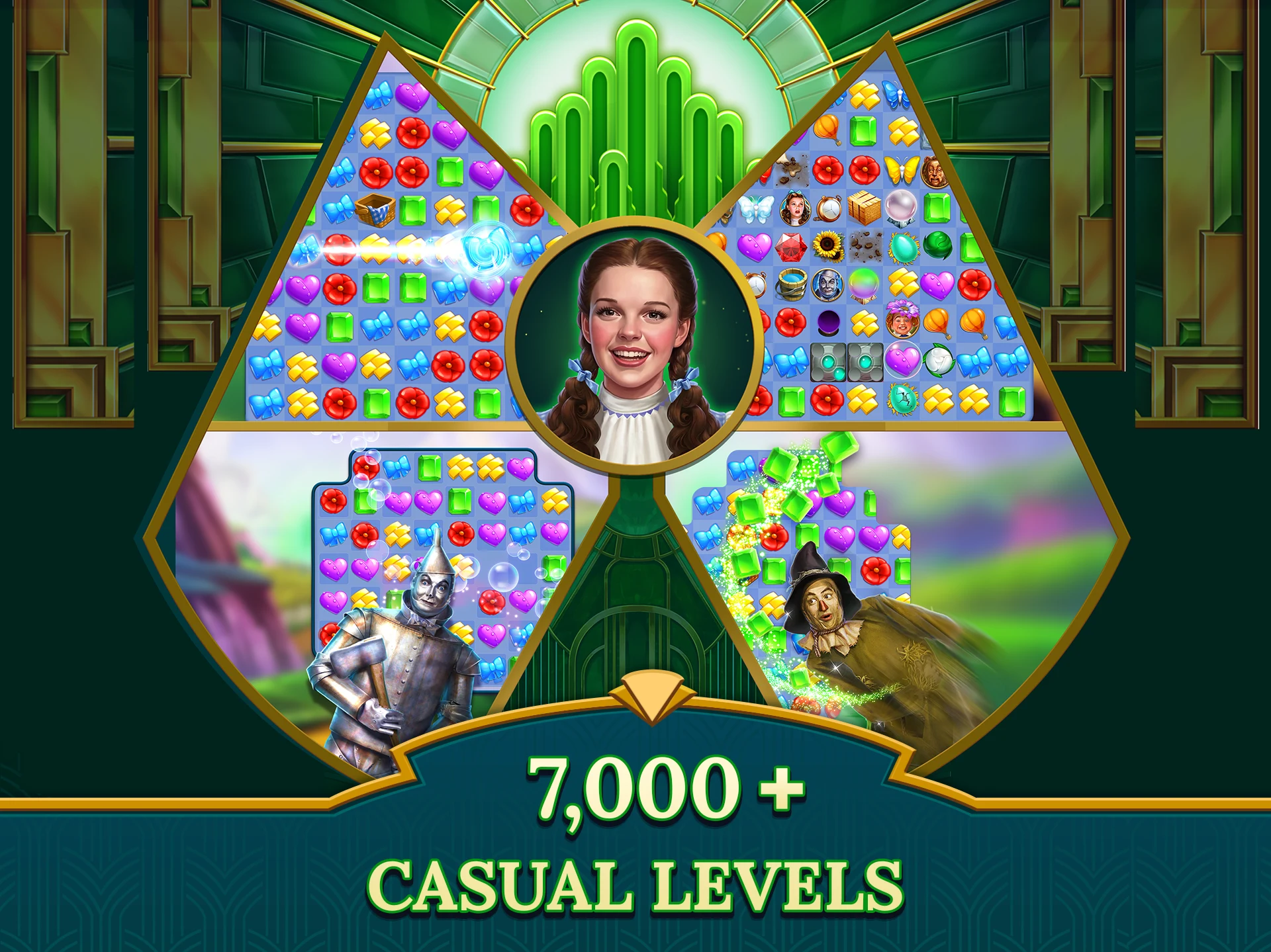The Wizard of Oz Magic Match 3 screenshot
