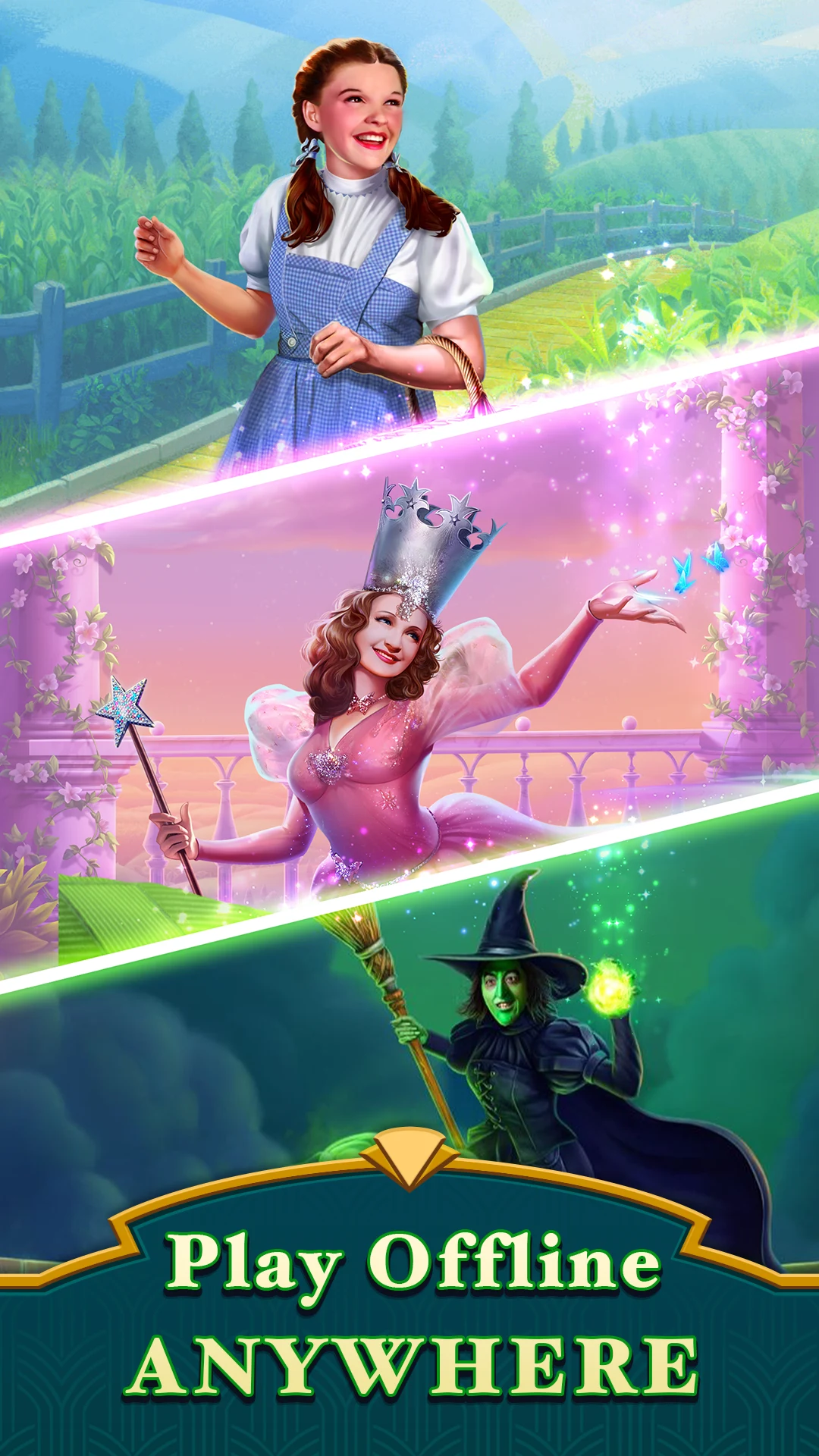 The Wizard of Oz Magic Match 3 screenshot