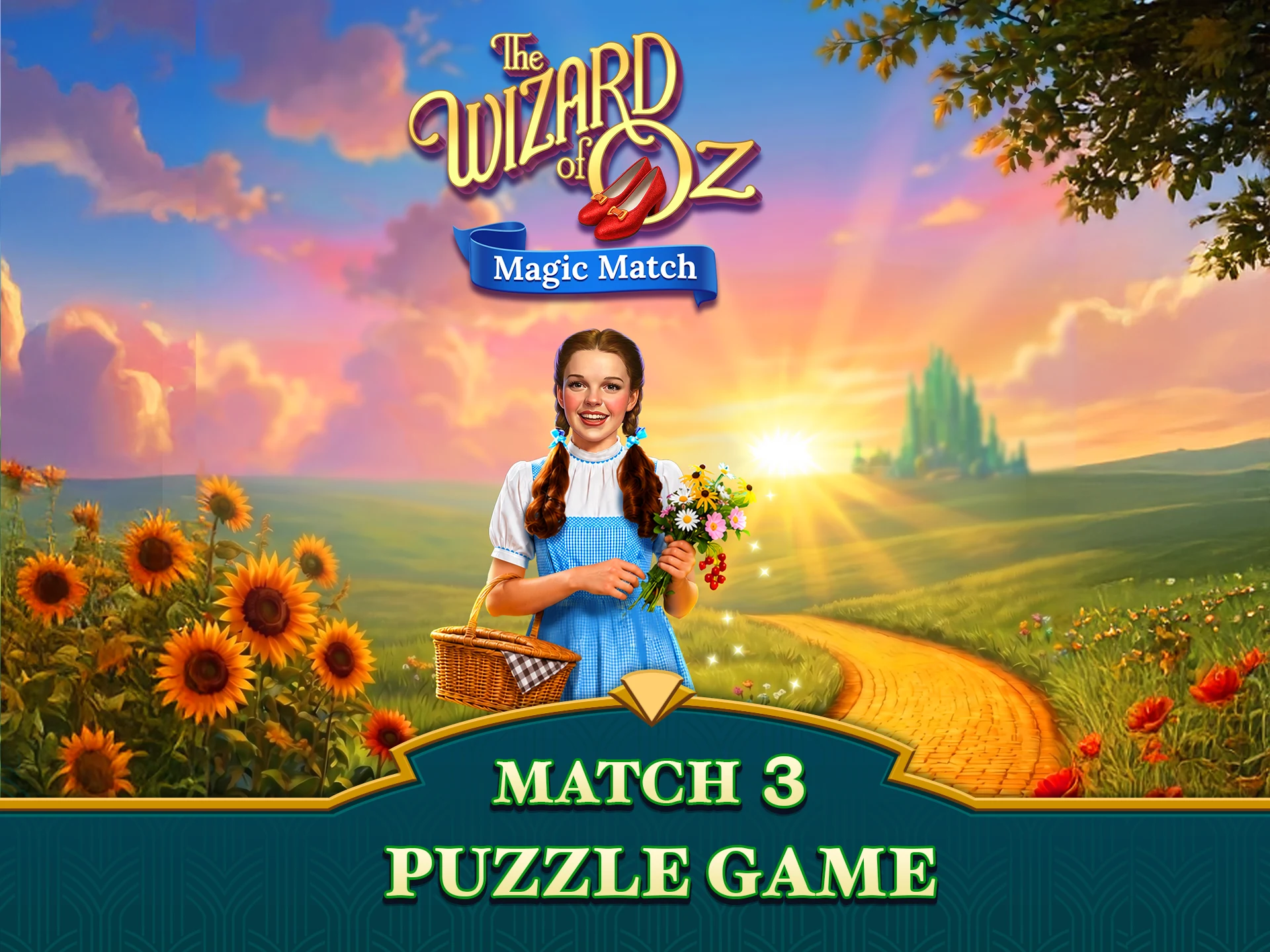 The Wizard of Oz Magic Match 3 screenshot